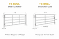 TB-BULL™ Bull-Rated Gate & Scratcher