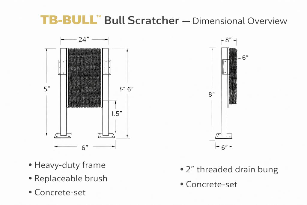 TB-BULL™ Bull Scratcher