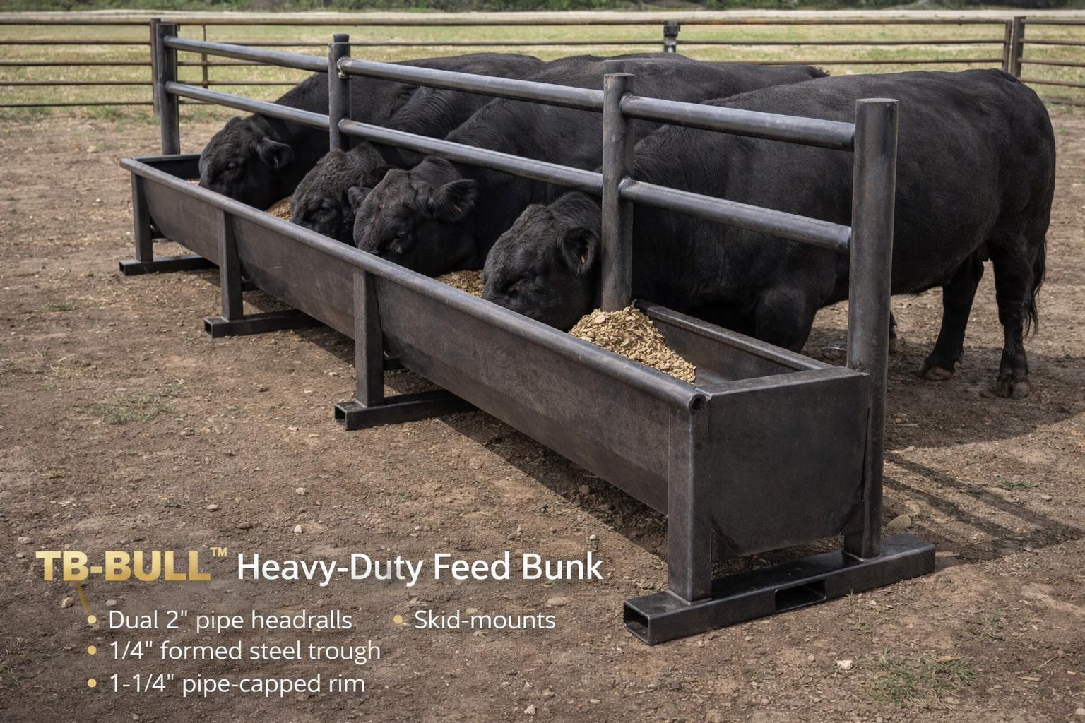 TB-BULL™ StockLock Feed Bunk