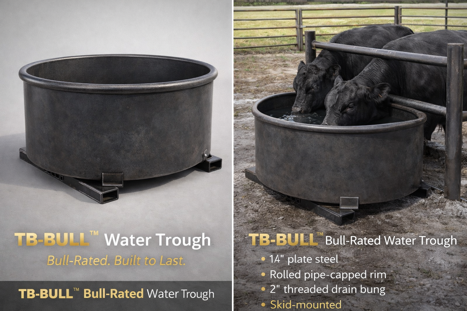 TB-BULL™ Bull-Rated Water Trough